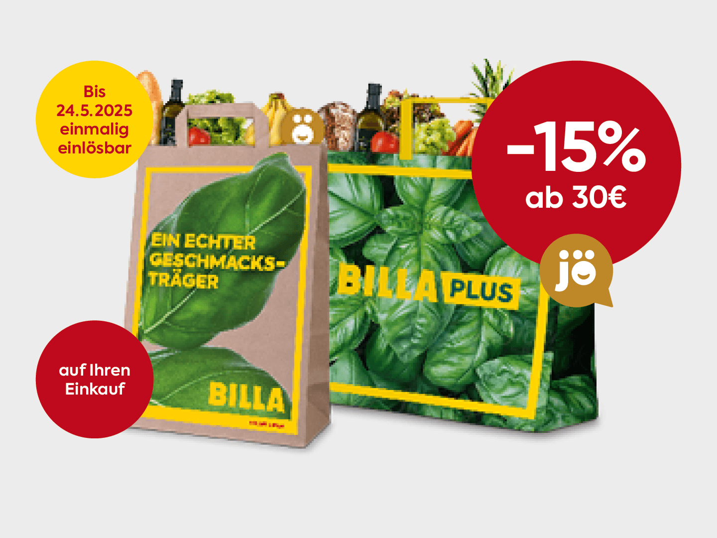 -15% auf einen Einkauf ab 30€