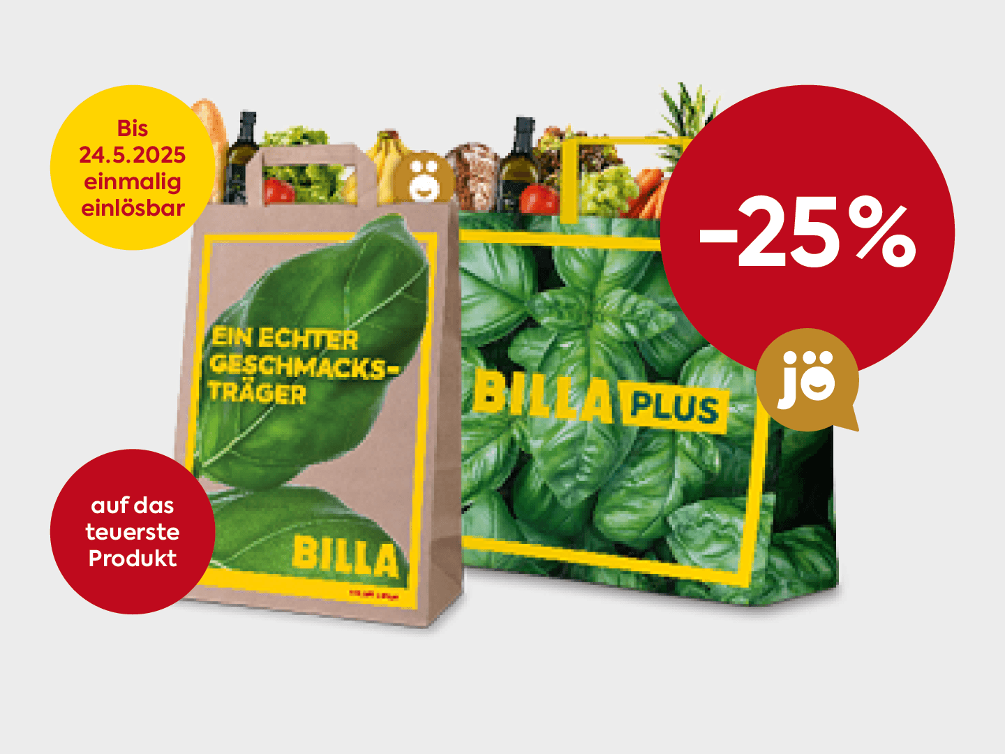 -25% auf das teuerste Produkt